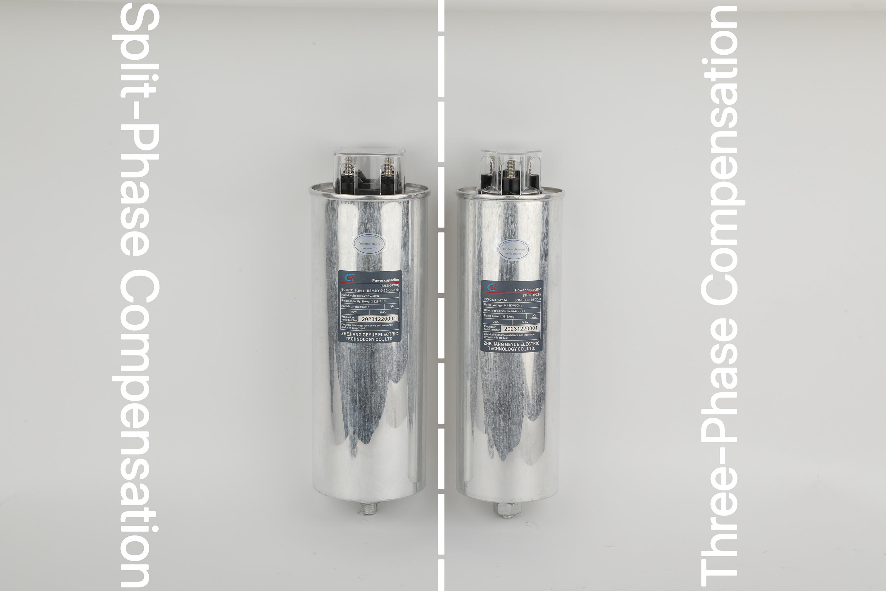 FAQ 3: Trefasbelastningen på vårt system är mycket obalanserad. Är det bättre att anta trefaskompensation eller delad kompensation? Om split-faskompensation antas, hur kommer kapaciteten att tilldelas?