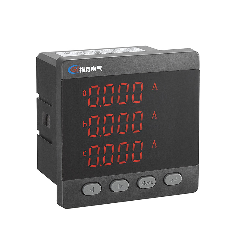 GY1941-S-serien LED LCD AC DC RS485 multifunktionell mätare