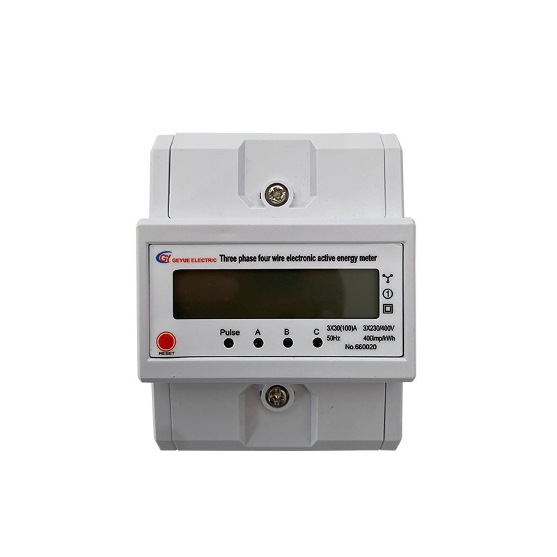 GY4PLCD Tre fas fyra tråd 4p LCD elektroniska energimätare