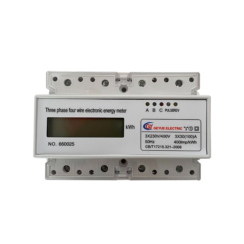 GY7PLCD Tre fas Four Wire 7P LCD Elektronisk energimätare