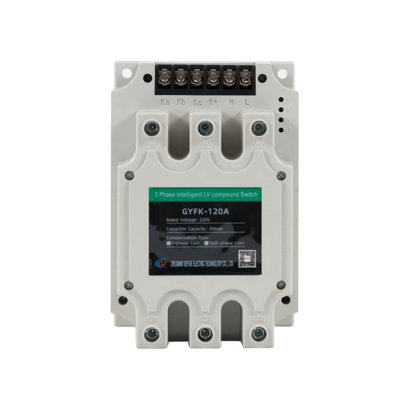 GYFK-120A 220V 50KVAR SPART-faskompensation Trefas Intelligent lågspänningsförening