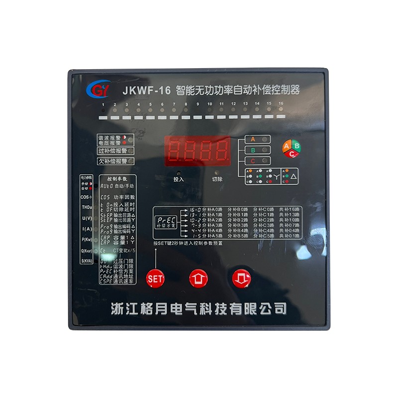 JKWF Series 12 Loops 16 Loops APFC Automatisk Power Factor Controller